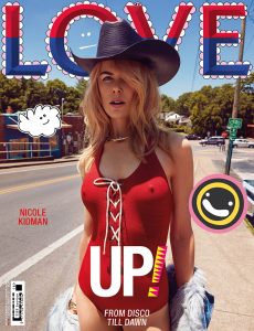 Nicole Kidman by Carin Backoff for LOVE Magazine