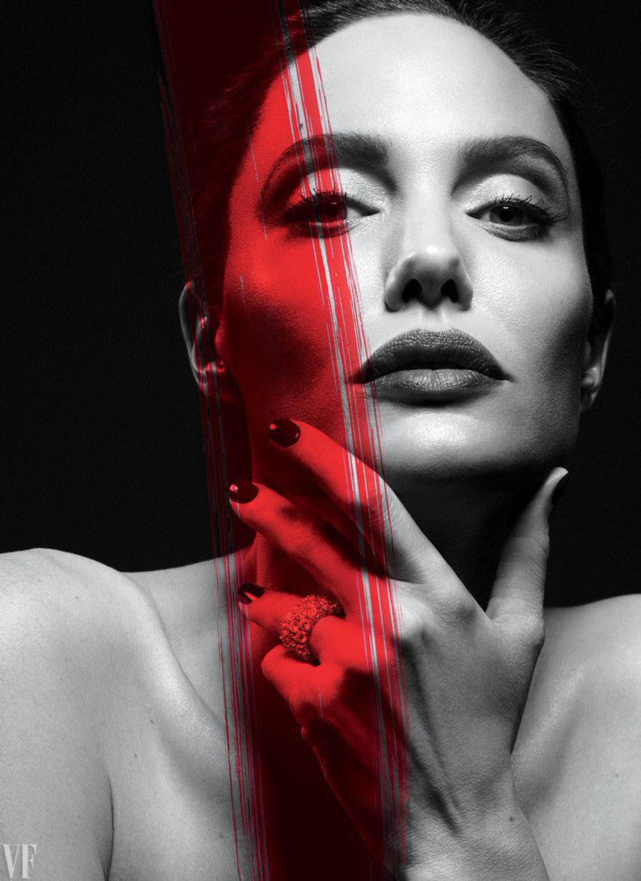 Angelina Jolie covers Vanity Fair September 2017 by Mert & Marcus