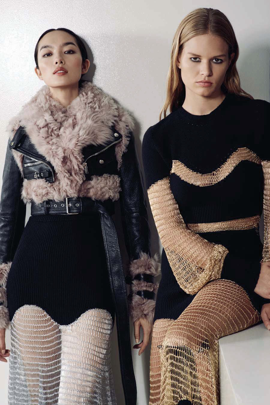 Anna Ewers and Fei Fei Sun cover Vogue China September 2017 by Collier Schorr