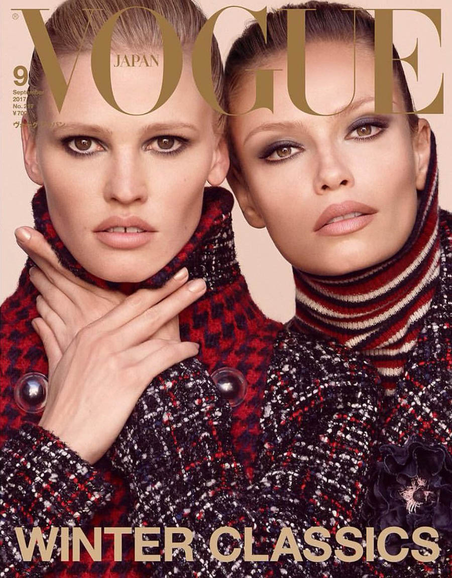 ''Cover Girls'' by Luigi and Iango for Vogue Japan September 2017