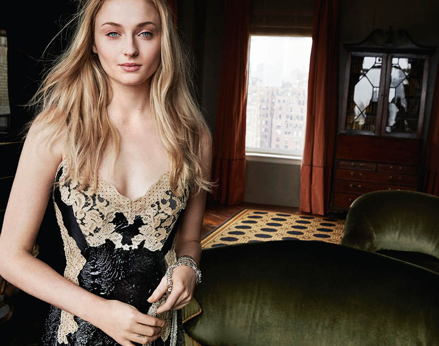 Sophie Turner covers Porter Magazine Fall 2017 by Patrick Demarchelier