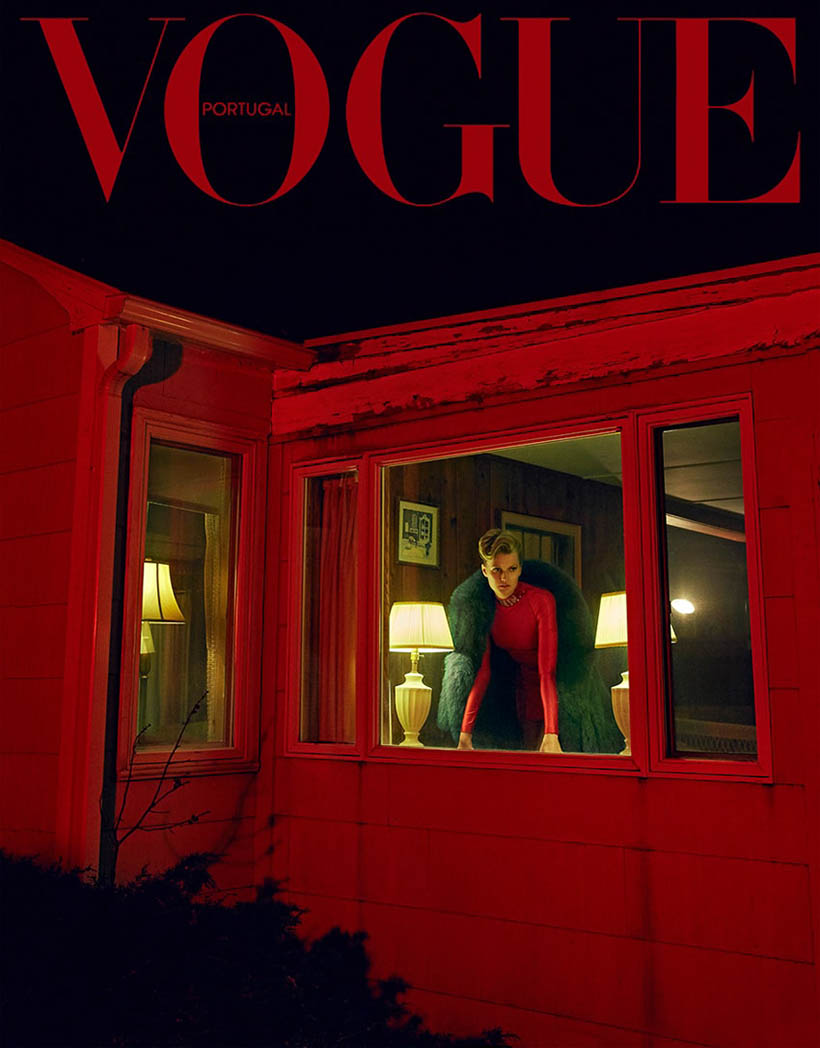 Toni Garrn covers Vogue Portugal September 2017 by An Le