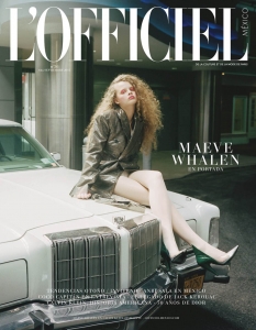 Maeve Whalen covers L'Officiel Mexico September 2017 by Rebekah Campbell