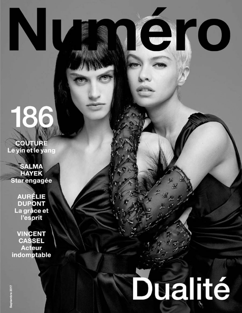 Sarah Brannon and Stella Maxwell cover Numéro September 2017 by Anthony Maule