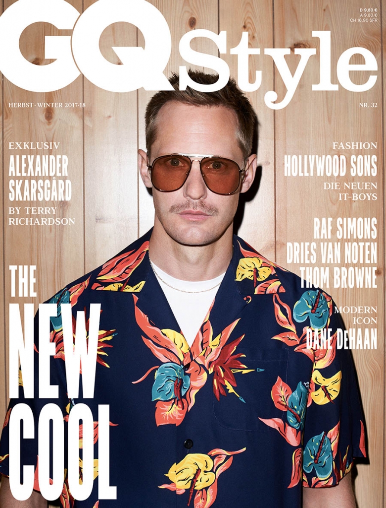 Alexander Skarsgård covers GQ Style Germany Fall/Winter 2017 by Terry Richardson