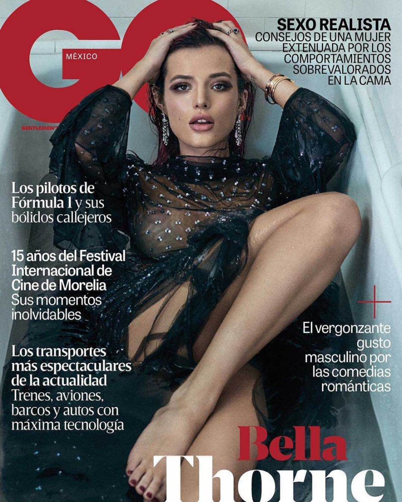 Bella Thorne covers GQ Mexico October 2017 by Michael Schwartz