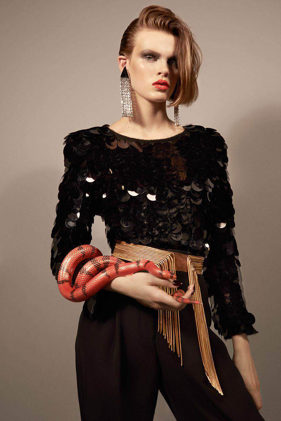 Cara Taylor by Glen Luchford for Vogue Paris October 2017