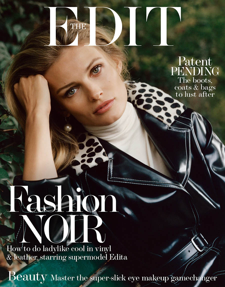 Edita Vilkeviciute covers The Edit October 26th, 2017 by Quentin De Briey