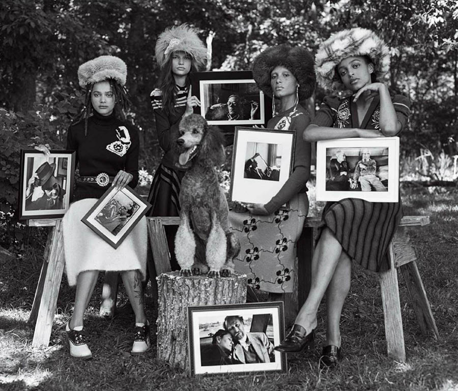 ''Head Turners'' by Bruce Weber for Vogue US October 2017