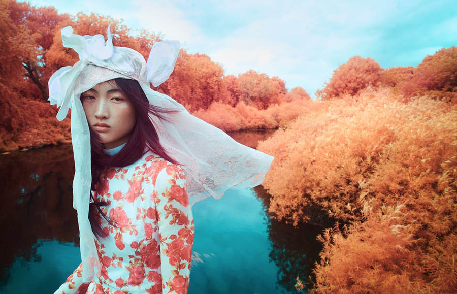 Jing Wen by Sølve Sundsbø for Vogue China October 2017
