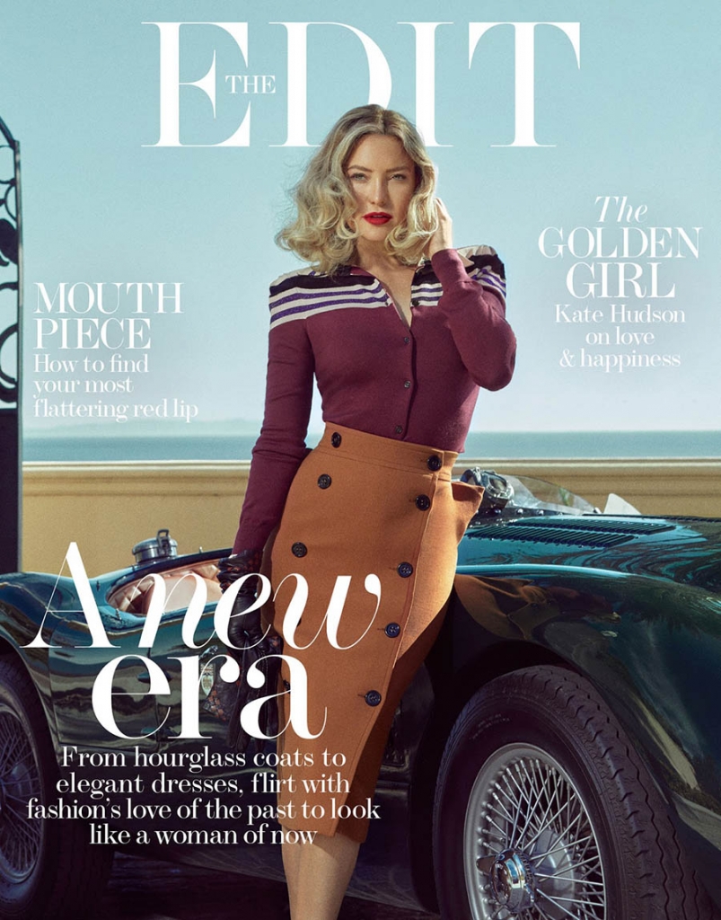 Kate Hudson covers The Edit October 19th, 2017 by An Le