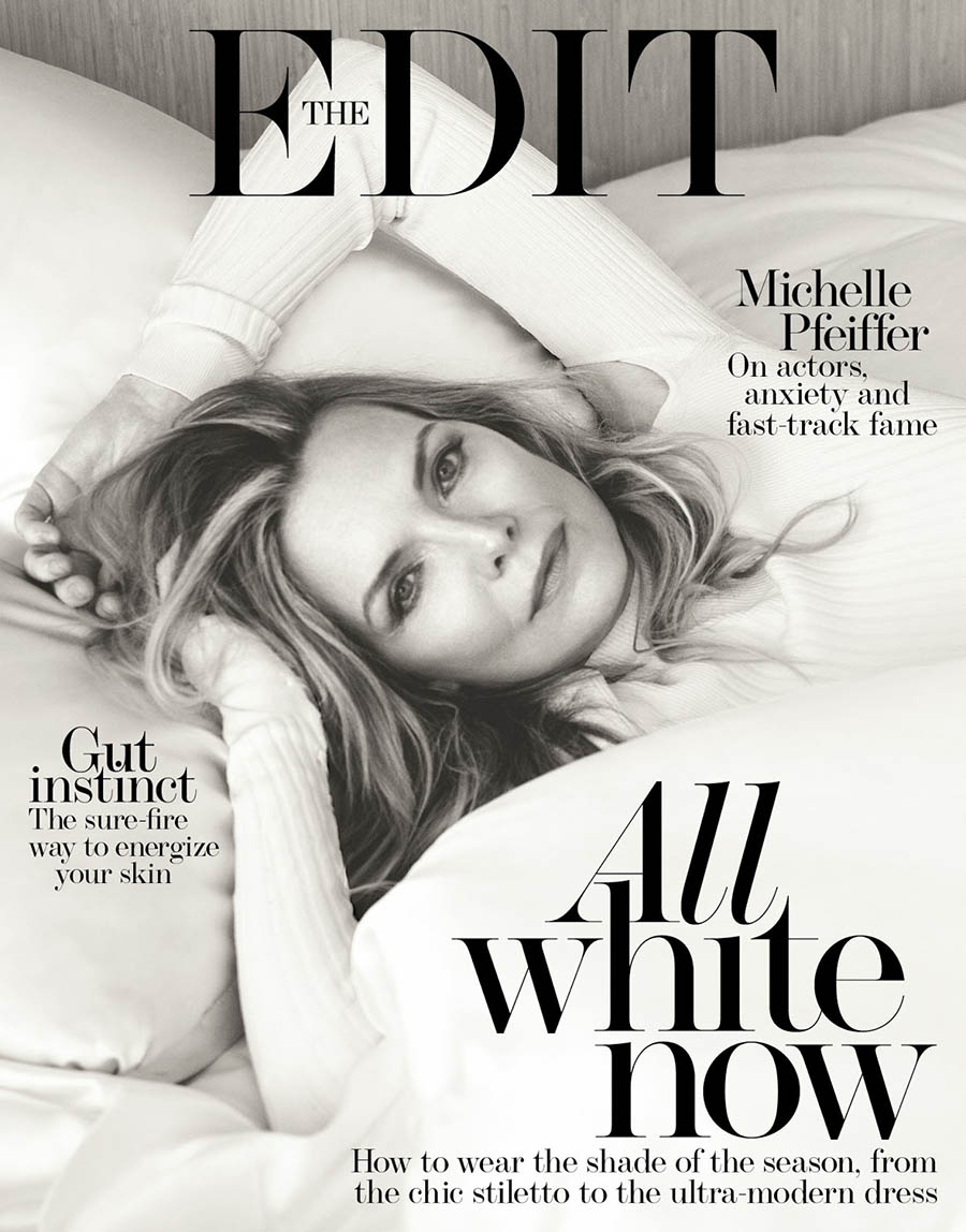 Michelle Pfeiffer covers The Edit October 12th, 2017 by Bjorn Iooss