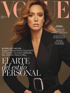 Raquel Zimmermann covers Vogue Spain November 2017 by Christian Macdonald