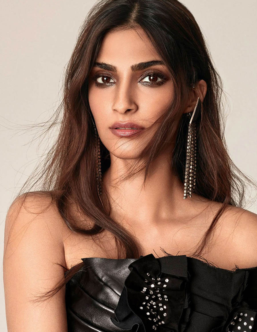 Sonam Kapoor covers Vogue India November 2017 by Greg Swales