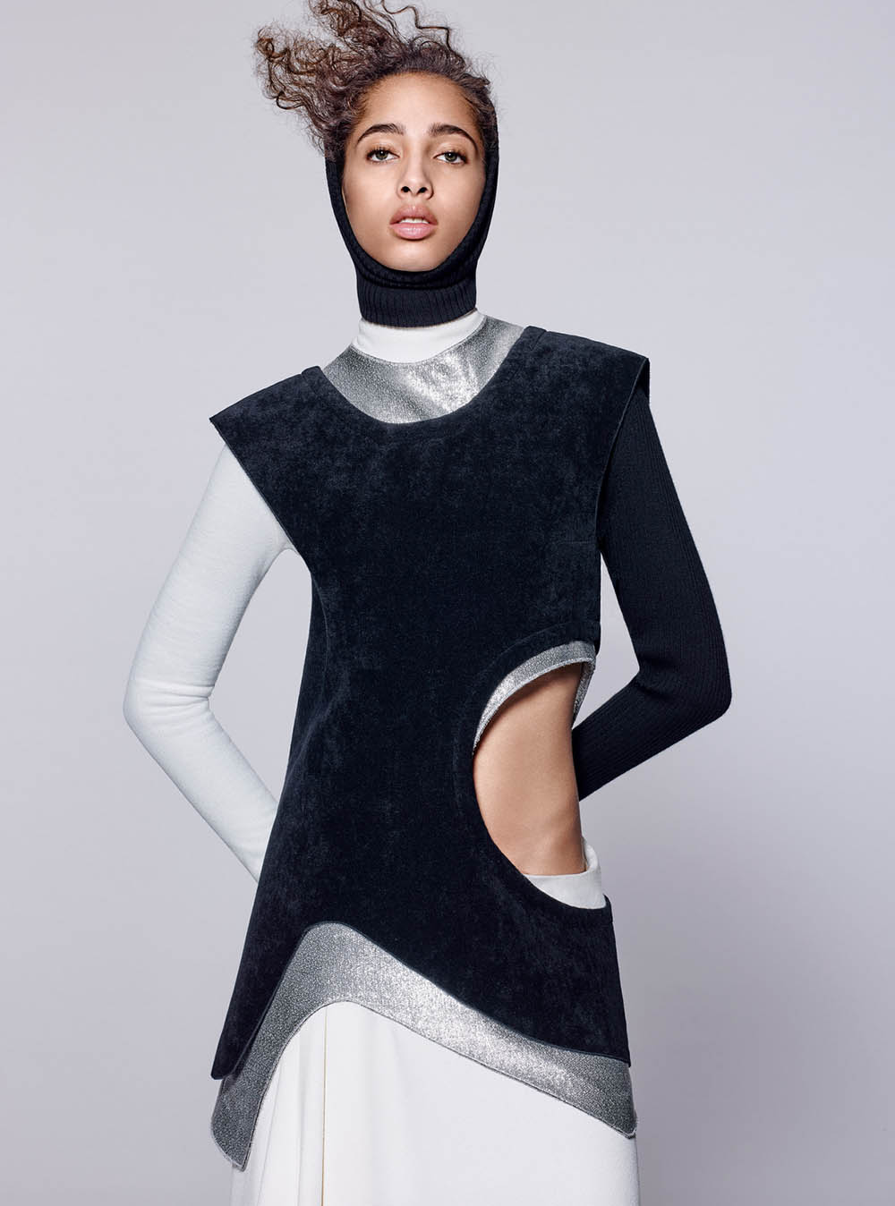 Yasmin Wijnaldum by Richard Burbridge for Vogue China November 2017