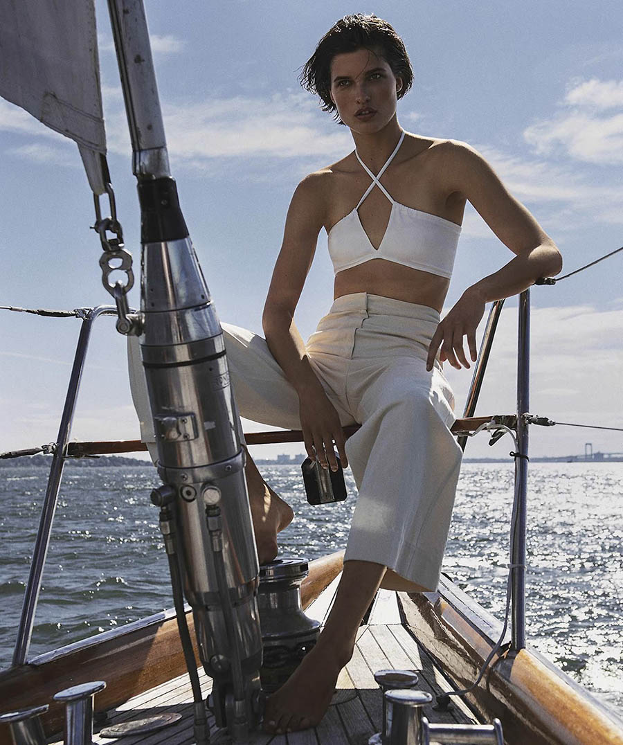 Julia van Os by Sebastian Kim for Vogue Australia December 2017