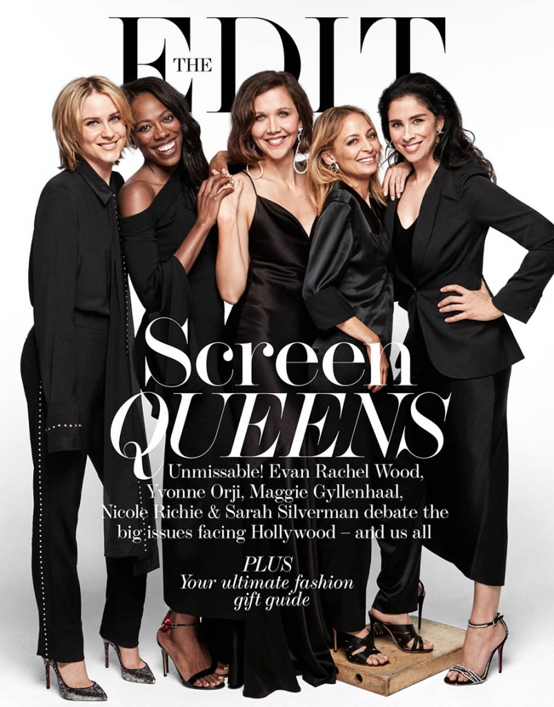 ''Leading Ladies'' on The Edit November 30th, 2017's cover by Victor Demarchelier