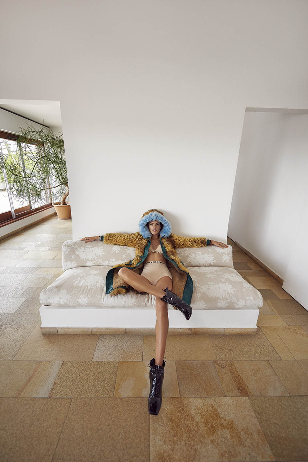 Alessandra Ambrosio covers Vogue Portugal January 2018 by Branislav Simoncik