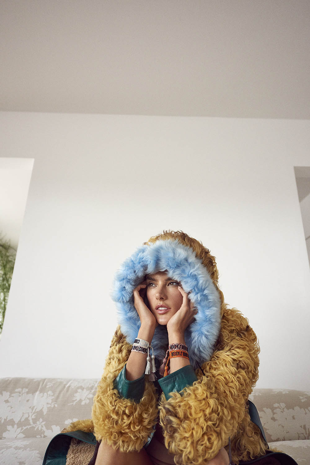 Alessandra Ambrosio covers Vogue Portugal January 2018 by Branislav Simoncik