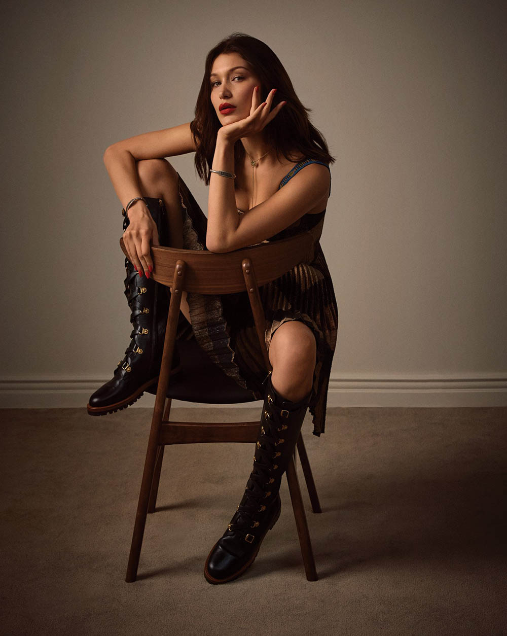 Bella Hadid covers Vogue Korea January 2018 by Ahn Joo Young