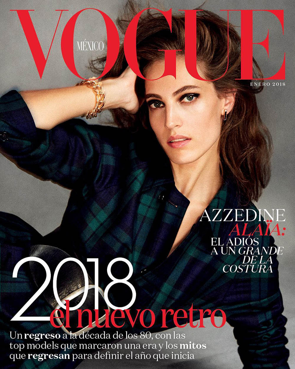 Othilia Simon covers Vogue Mexico January 2018 by Chris Colls