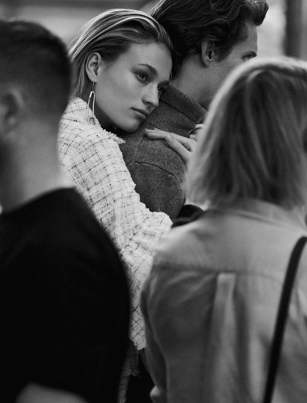 Sophia Ahrens and Felix Gesnouin by Alvaro Beamud for Vogue Spain February 2018