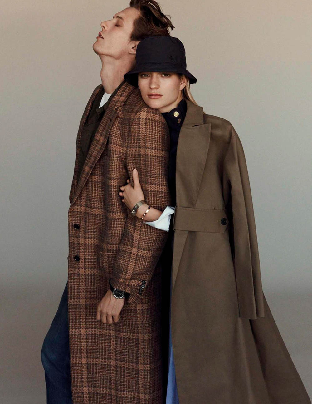 Sophia Ahrens and Felix Gesnouin by Alvaro Beamud for Vogue Spain February 2018