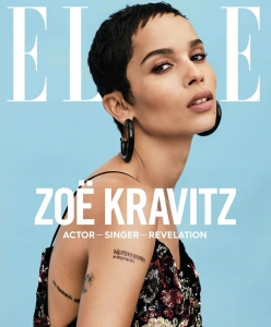 Zoe Kravitz covers Elle US January 2018 by Paola Kudacki