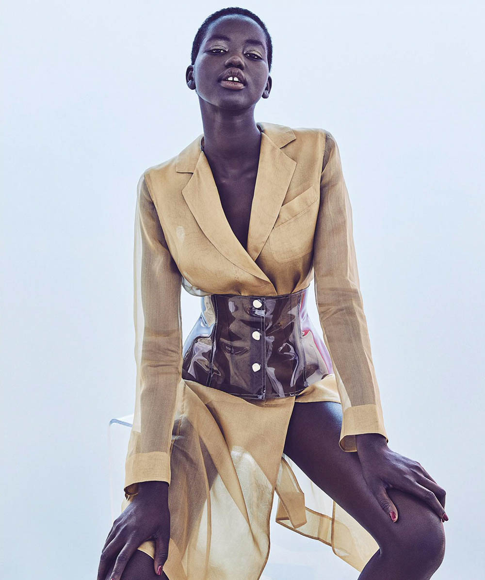 Adut Akech by Nicole Bentley for Vogue Australia March 2018