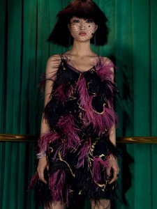 Jing Wen by Mert & Marcus for British Vogue March 2018