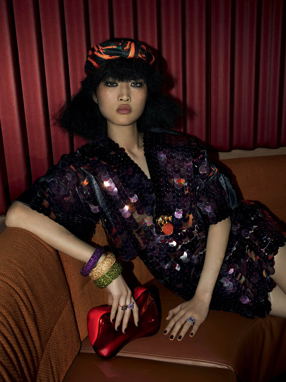 Jing Wen by Mert & Marcus for British Vogue March 2018