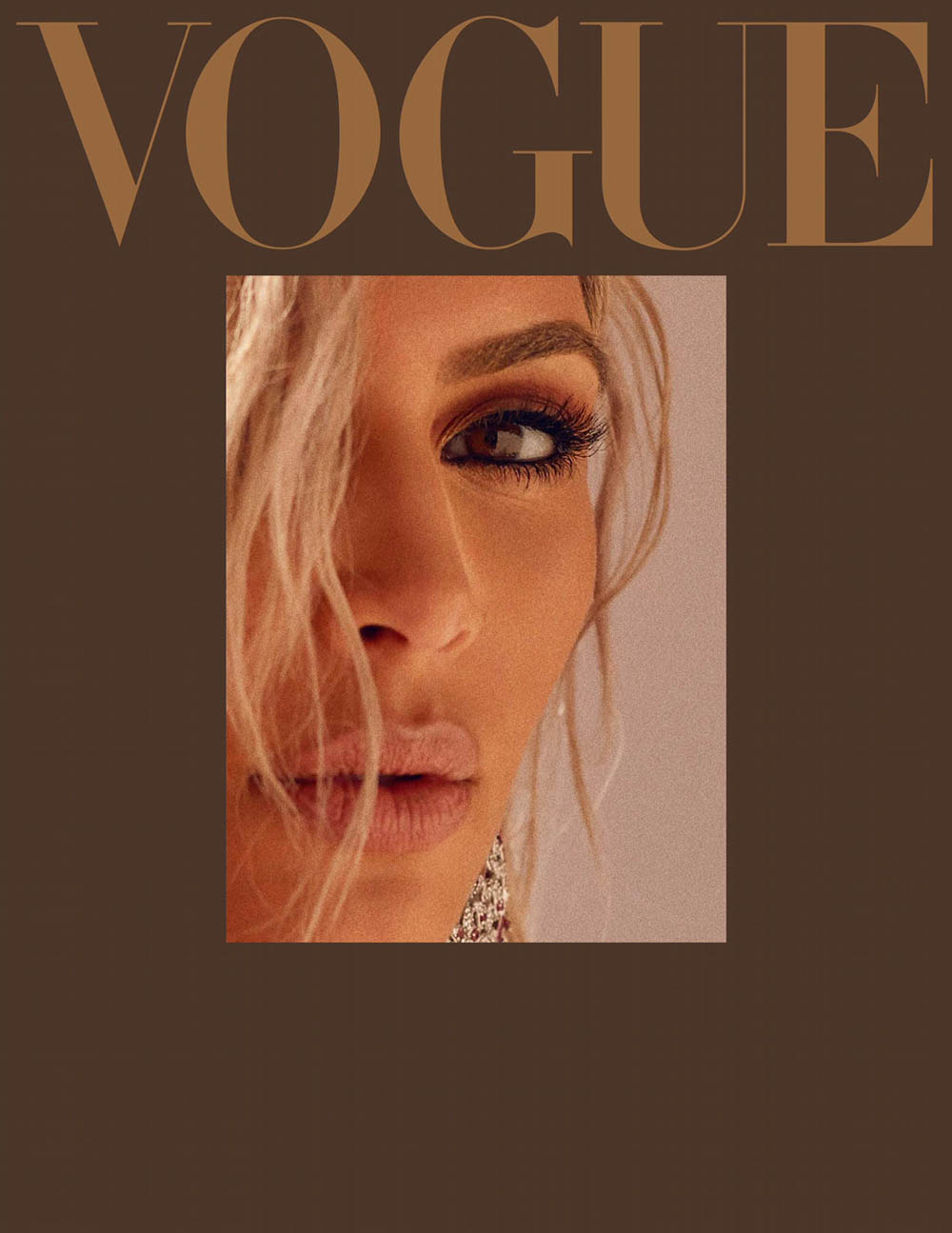 Kim Kardashian West covers Vogue India March 2018 by Greg Swales
