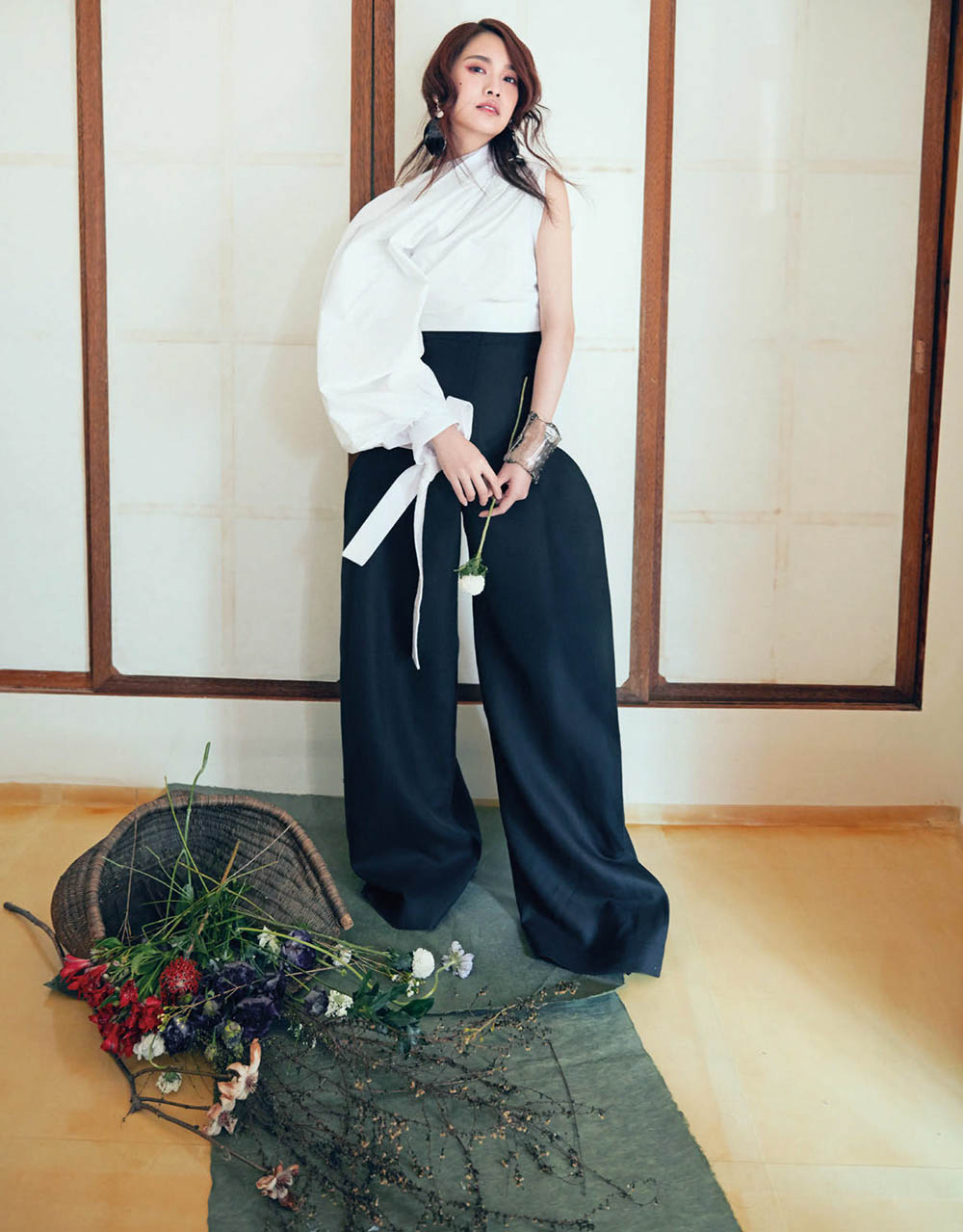 Rainie Yang covers Vogue Taiwan March 2018 by Ming Shih Chiang