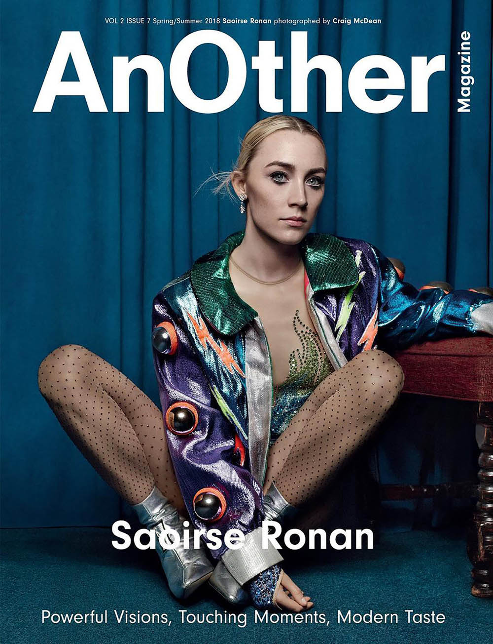 Saoirse Ronan covers AnOther Magazine Spring Summer 2018 by Craig McDean
