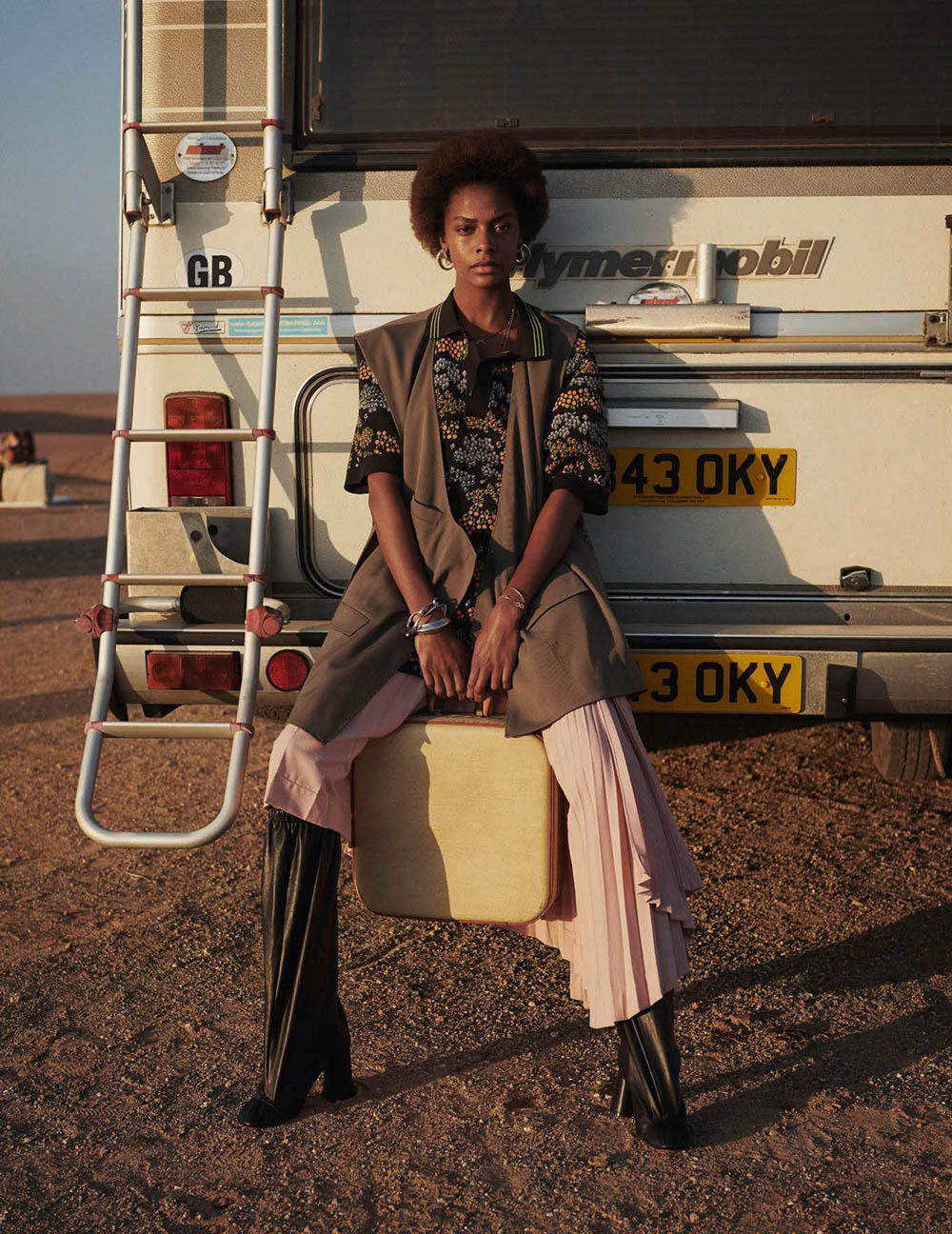 Karly Loyce by Ward Ivan Rafik for Vogue Germany May 2018