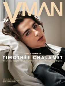 Timothée Chalamet covers VMan Spring Summer 2018 by Collier Schorr