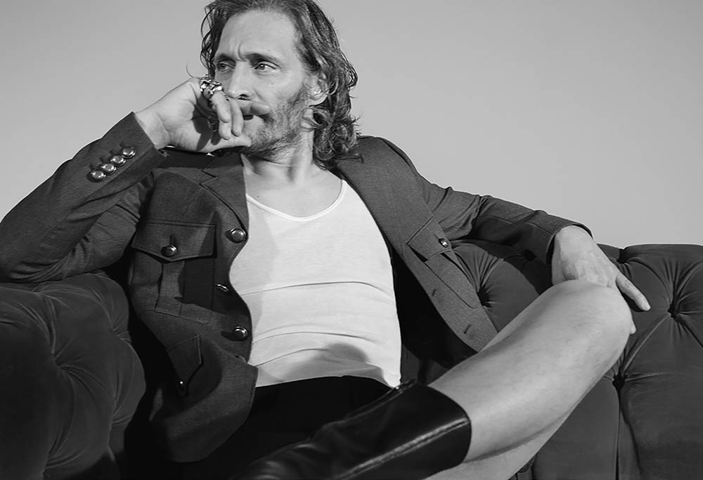 Vincent Gallo covers AnOther Man Spring Summer 2018 by Collier Schorr