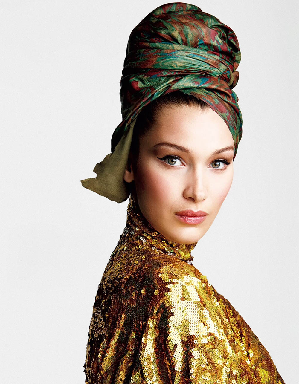 Bella Hadid covers Vogue Japan May 2018 by Patrick Demarchelier