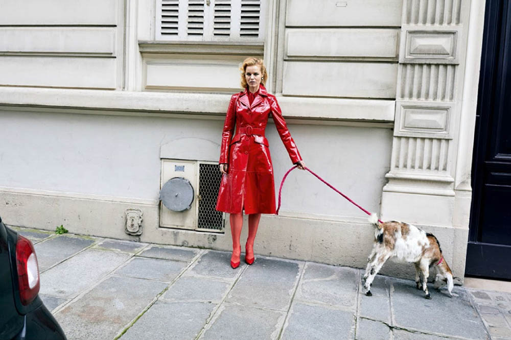 Eva Herzigova by Juergen Teller for Vogue Paris May 2018