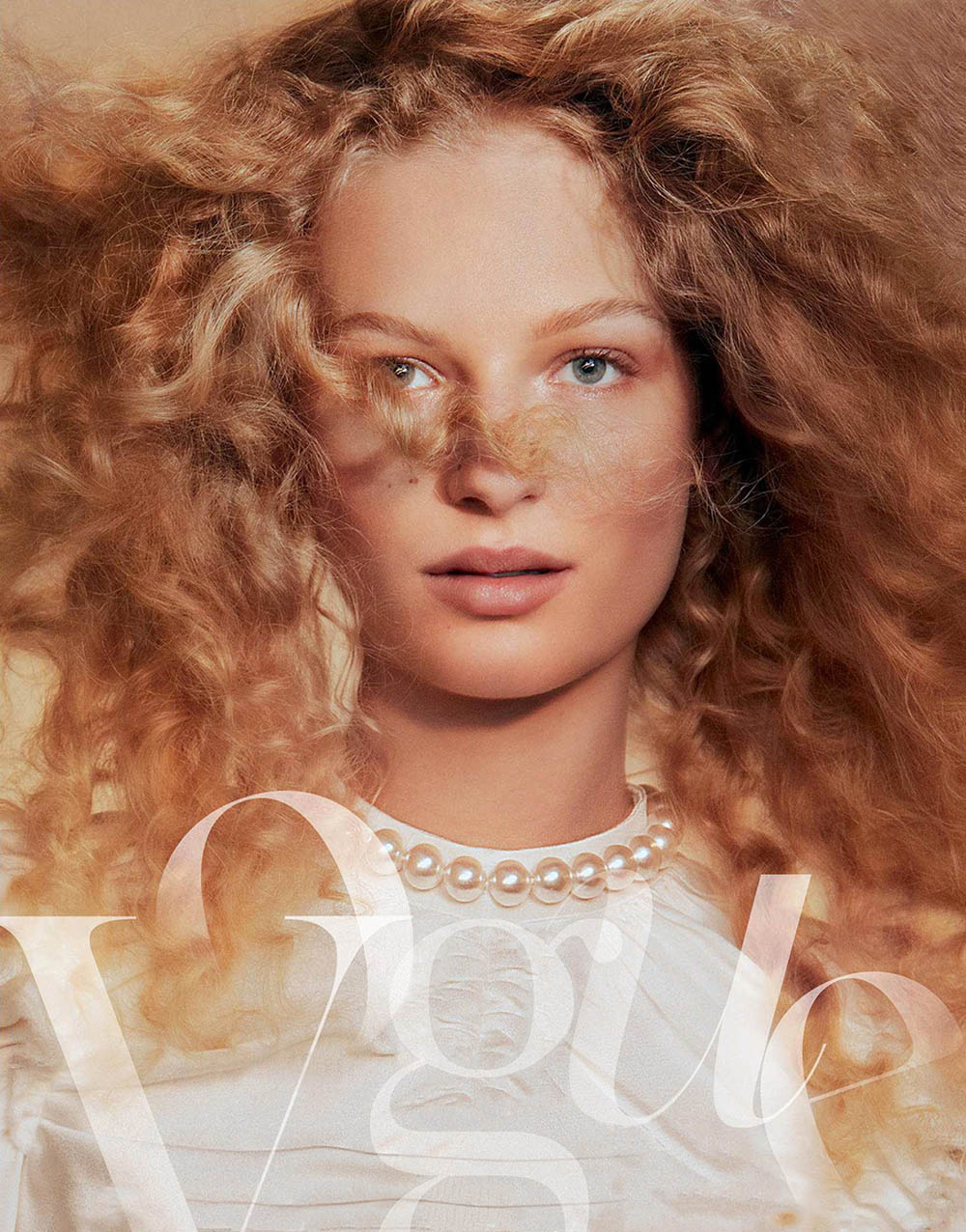 Frederikke Sofie covers Vogue Russia May 2018 by Txema Yeste