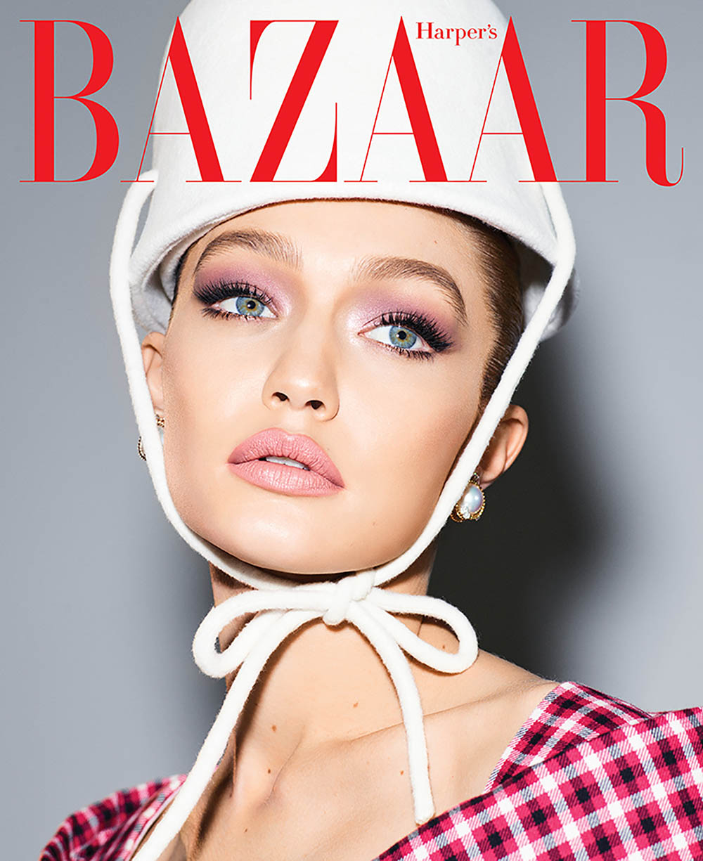 Gigi Hadid covers Harper’s Bazaar US May 2018 by Mariano Vivanco
