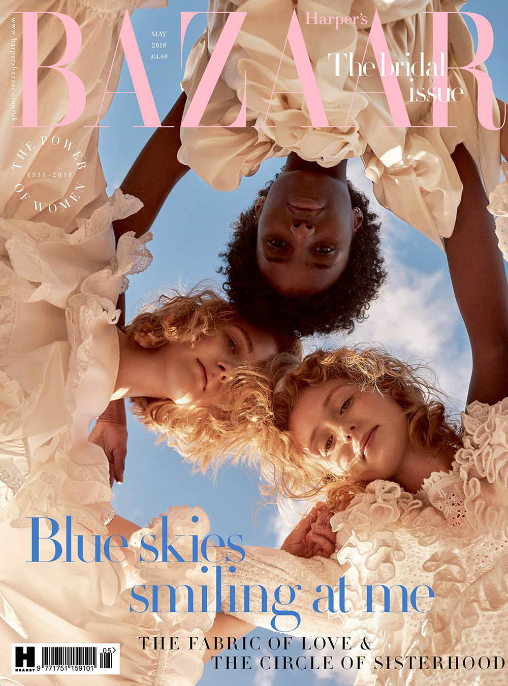 Harper’s Bazaar UK May 2018 cover by Agata Pospieszynska