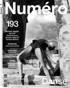 Marie-Agnès Gillot covers Numéro May 2018 by Koto Bolofo