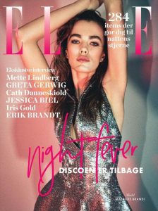 Mathilde Brandi covers Elle Denmark May 2018 by Asger Mortensen