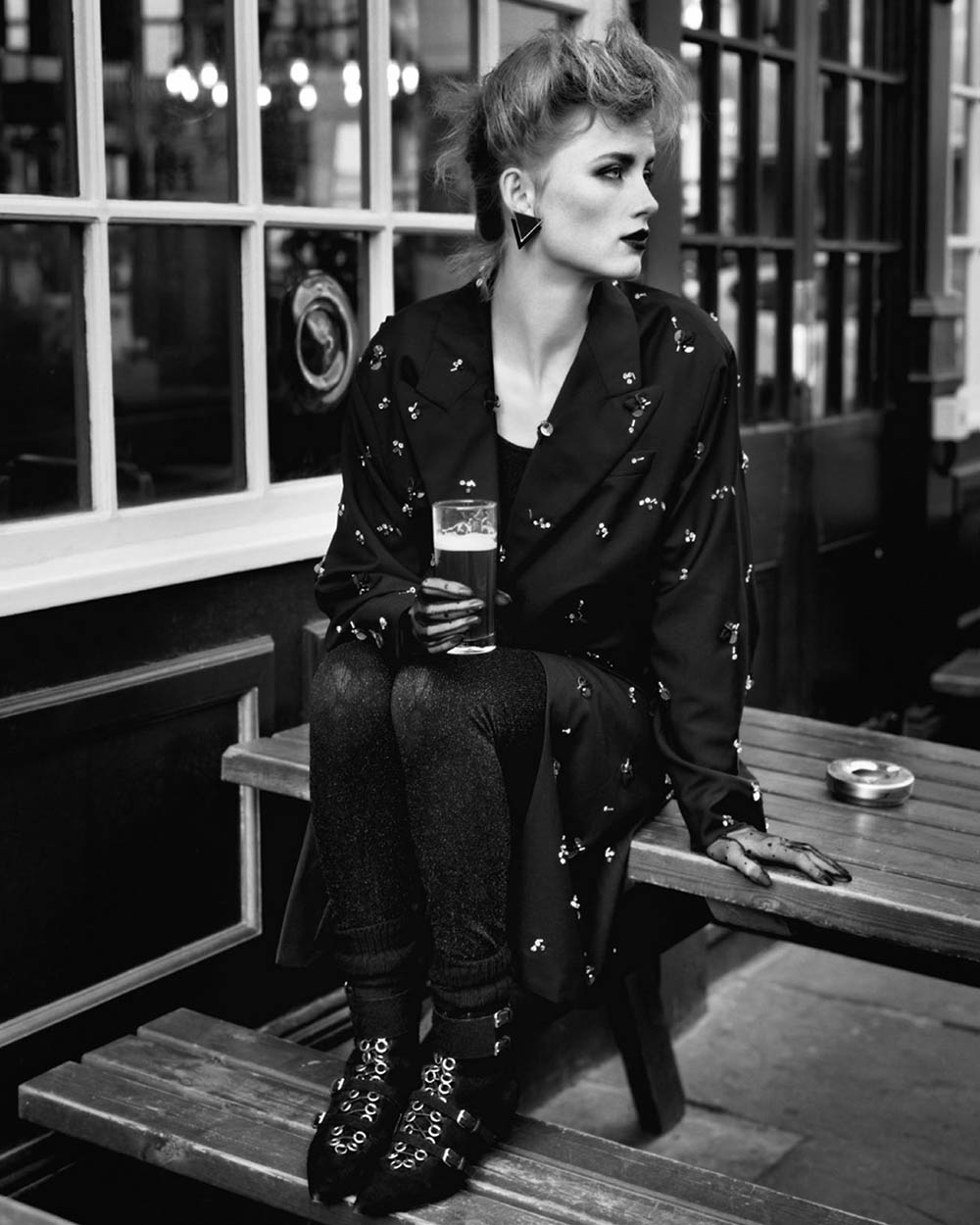 Rianne van Rompaey by Alasdair McLellan for Vogue Paris May 2018