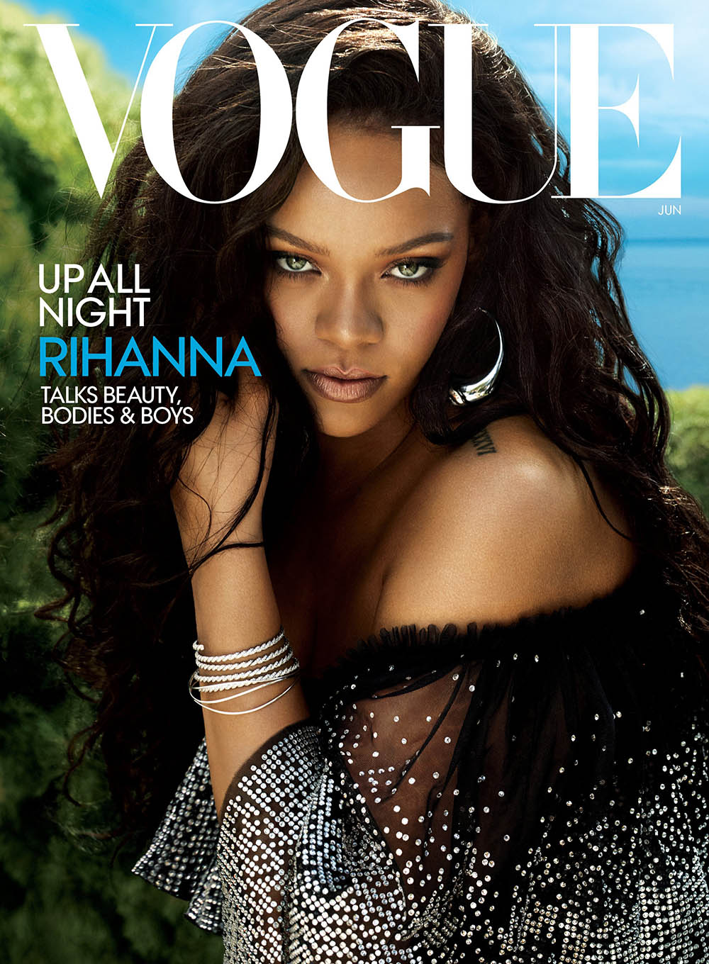 Rihanna covers Vogue US June 2018 by Mert & Marcus