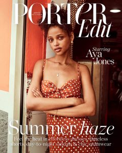 Aya Jones covers Porter Edit June 22nd, 2018 by Stefano Galuzzi