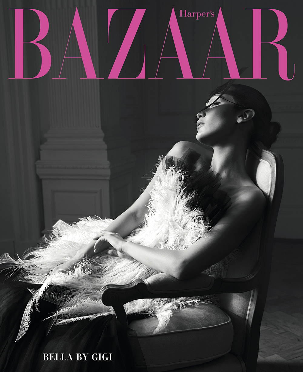Bella Hadid covers Harper’s Bazaar US June 2018 by Sølve Sundsbø