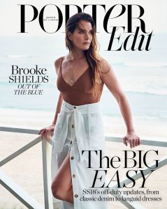 Brooke Shields covers Porter Edit June 8th, 2018 by Bjorn Iooss
