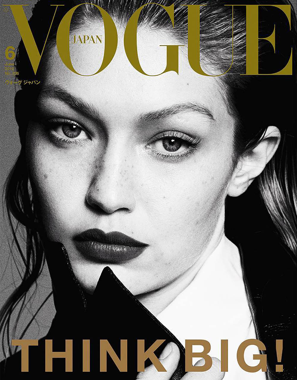 Gigi Hadid covers Vogue Japan June 2018 by Luigi & Iango